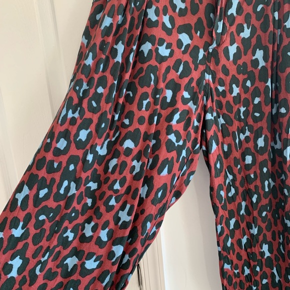 Mango - High Rise Casual Pants - Picture 3 of 6